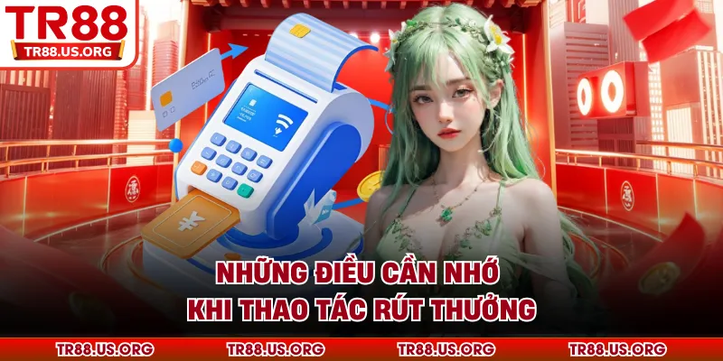 Những điều cần nhớ khi thao tác rút thưởng